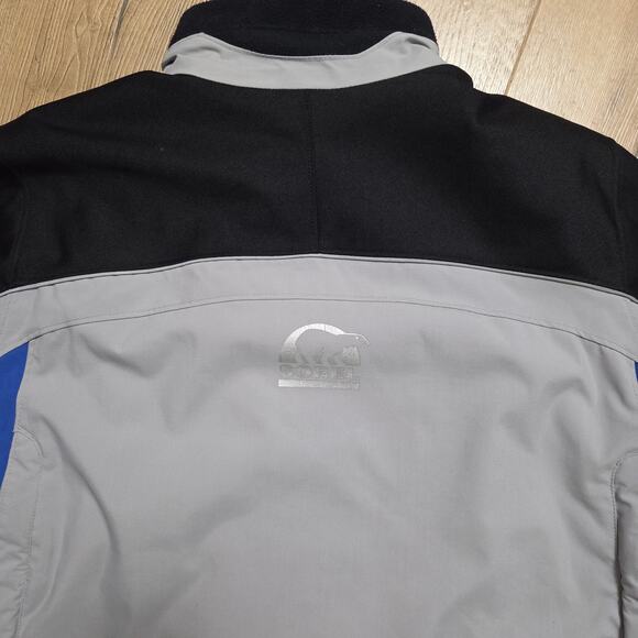 Sorel Alpha Trac Parka Waterproof Insulated Coat  Asphalt Blue Ski Snow EUC M - Picture 14 of 16